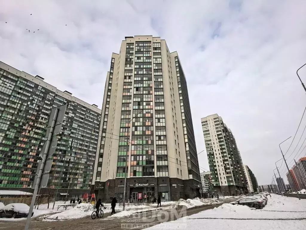 Студия Ленинградская область, Мурино Всеволожский район, ул. Шувалова, ... - Фото 2