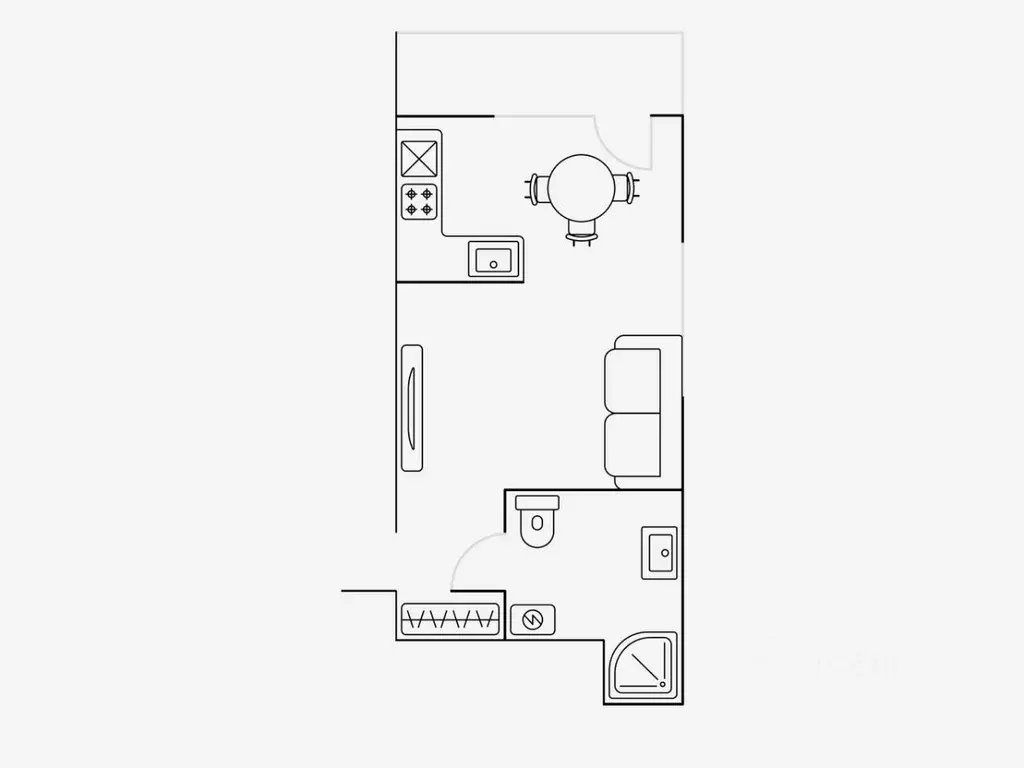 Студия Москва ш. Энтузиастов, 3к1 (32.0 м) - Фото 1