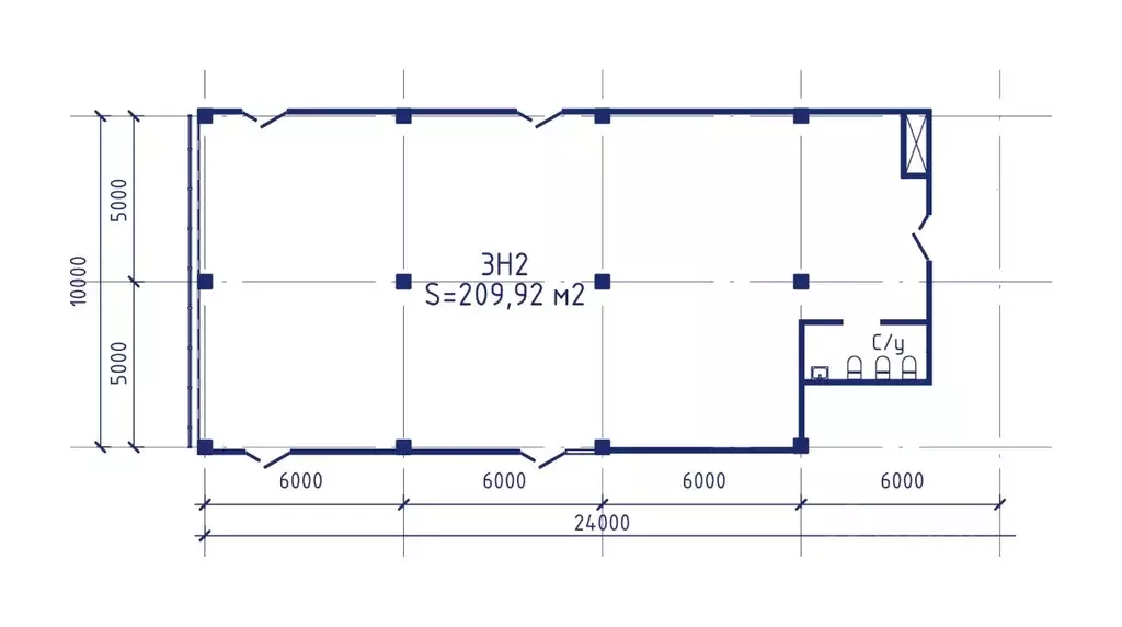 Офис в Санкт-Петербург Литовская ул., 16Б (210 м) - Фото 1