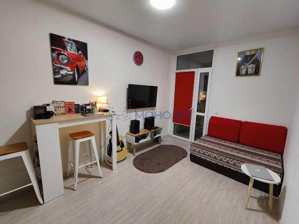 1-к кв. Нижегородская область, Нижний Новгород д. Анкудиновка, ул. ... - Фото 1