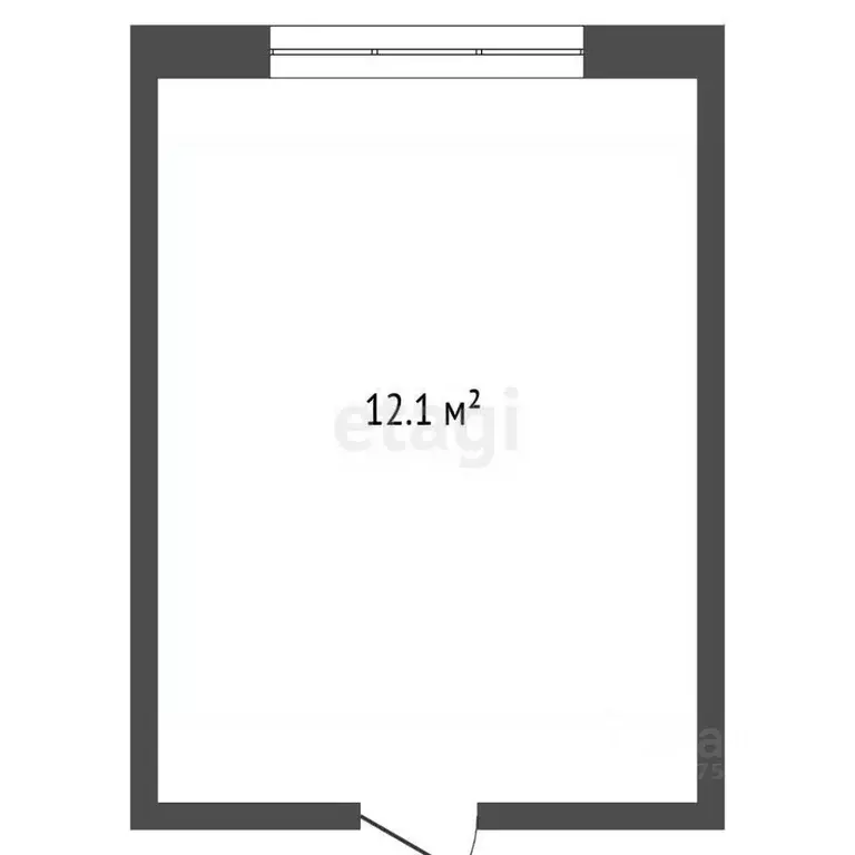 Комната Ярославская область, Ярославль ул. Радищева, 17 (12.1 м) - Фото 2