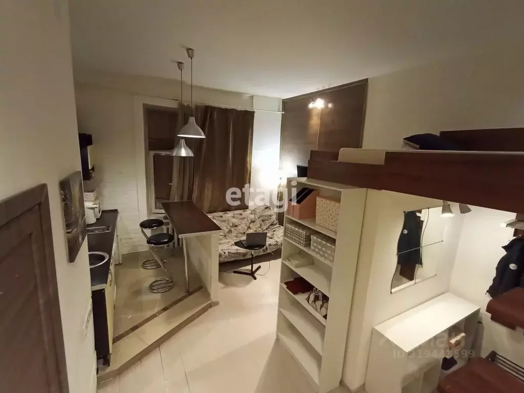 Студия Санкт-Петербург ул. Некрасова, 58 (26.0 м) - Фото 1