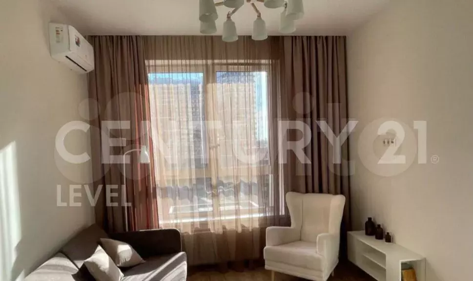 Апартаменты-студия, 36 м, 4/24 эт. - Фото 1