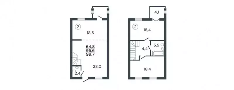 Продаётся 2-к квартира, 99.7 м - Фото 1
