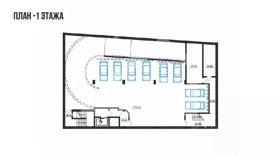 Помещение свободного назначения в Москва Резервный проезд, 11АС1 (1903 ... - Фото 2