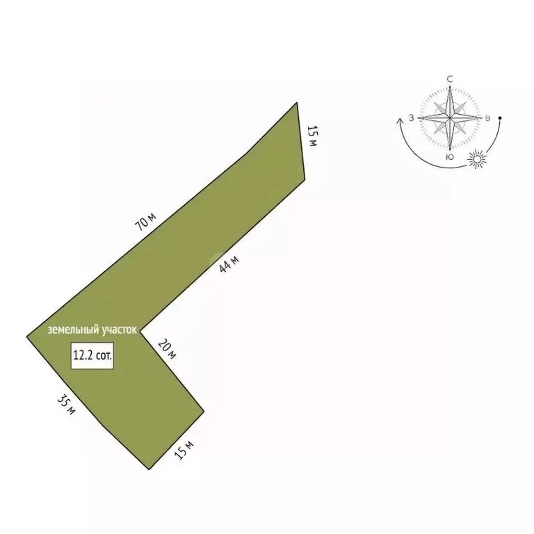 Участок в Амурская область, Благовещенск городской округ, пос. ... - Фото 2