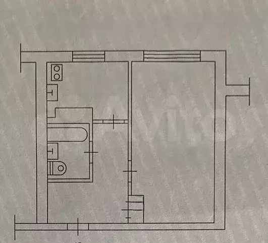 1-к. квартира, 35 м, 1/9 эт. - Фото 0