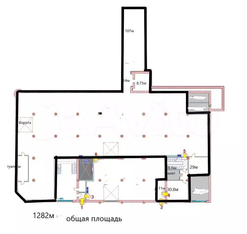 Сдам помещение свободного назначения, 2850 м - Фото 0