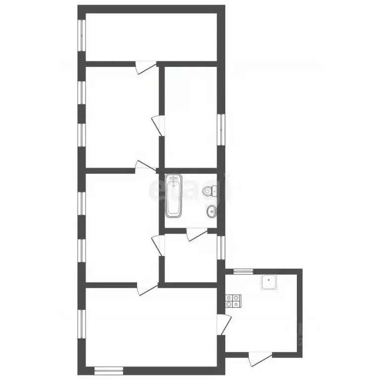 Дом в Тамбовская область, Мордовский муниципальный округ, с. Карпели ... - Фото 2