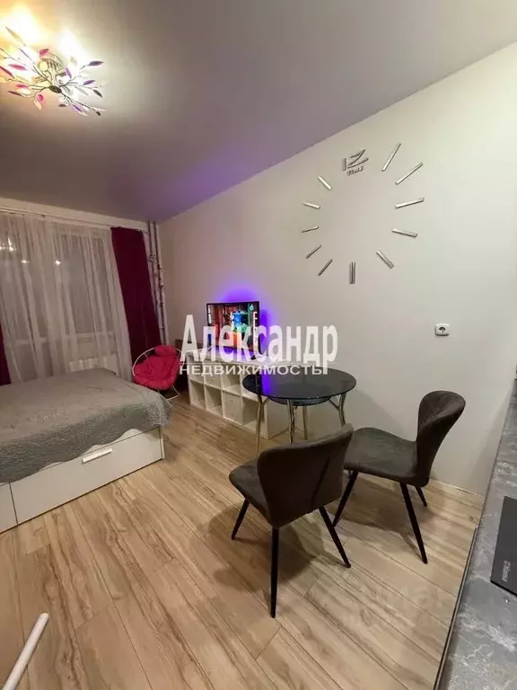 Студия Ленинградская область, Мурино Всеволожский район, просп. ... - Фото 1