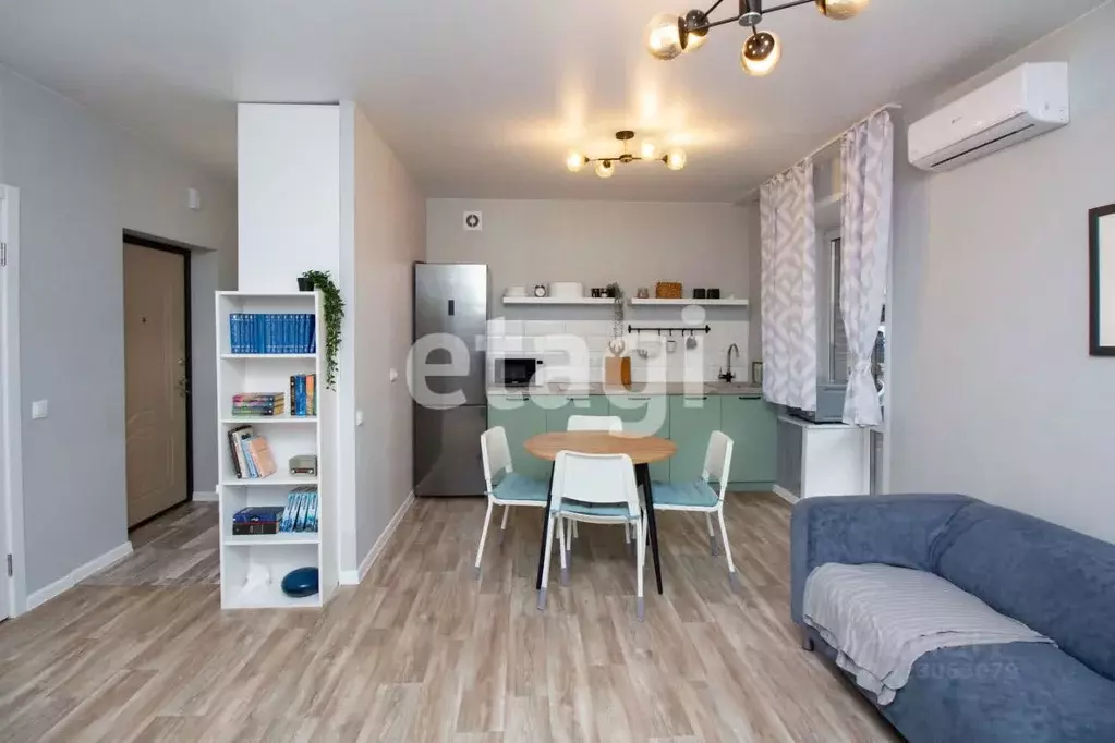 3-к кв. Красноярский край, Красноярск Регатная ул., 1 (55.2 м) - Фото 1