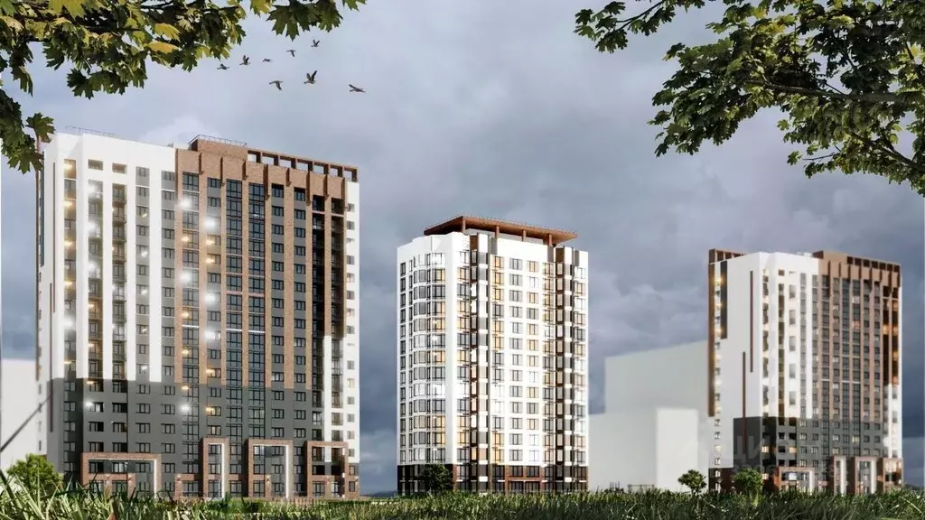 Студия Воронежская область, Воронеж Цимлянская ул. (21.23 м) - Фото 1