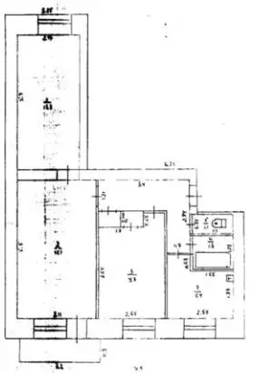 Продаётся 3-к квартира, 55 м - Фото 0