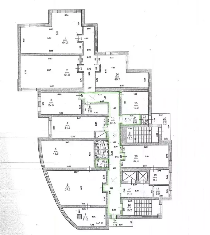 Офис в Нижегородская область, Нижний Новгород Ковровская ул., 21А (545 ... - Фото 1
