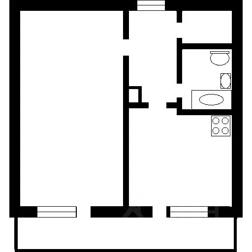 1-к кв. Свердловская область, Нижний Тагил Тагилстроевская ул., 29 ... - Фото 2