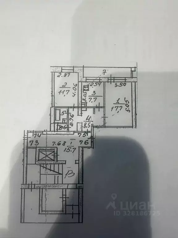 2-к кв. Московская область, Мытищи Шараповская ул., 8к2 (49.6 м) - Фото 1