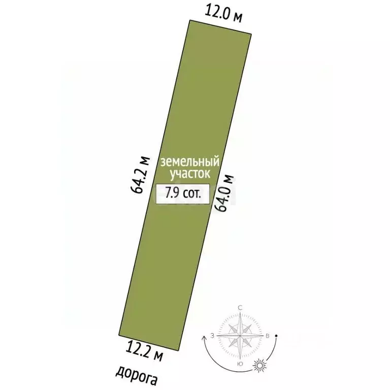 Участок в Алтайский край, Первомайский район, с. Баюновские ключи ... - Фото 2