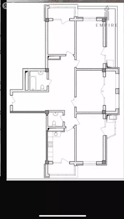 4-комнатная квартира: Грозный, улица Ярославского, 12 (155.4 м) - Фото 2