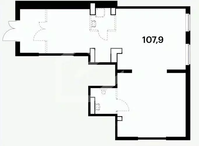 Помещение свободного назначения в Москва Люблинская ул., 72Ак1 (108 м) - Фото 2