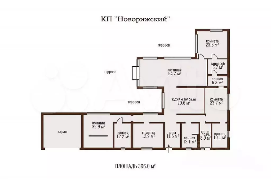 Коттедж 400 м на участке 13 сот. - Фото 0