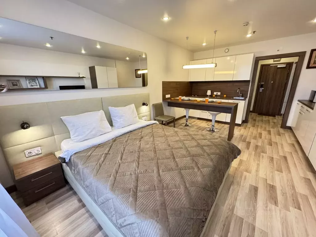 Студия Санкт-Петербург ул. Хошимина, 16А (30.0 м) - Фото 1