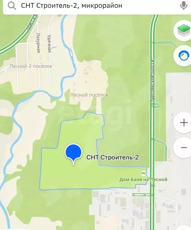 Участок в Челябинская область, Миасс Строитель-2 СНТ, 577 (5.0 сот.) - Фото 2