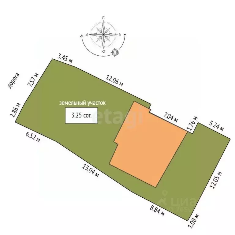 Дом в Севастополь ул. Адмирала Владимирского, 12 (73 м) - Фото 2