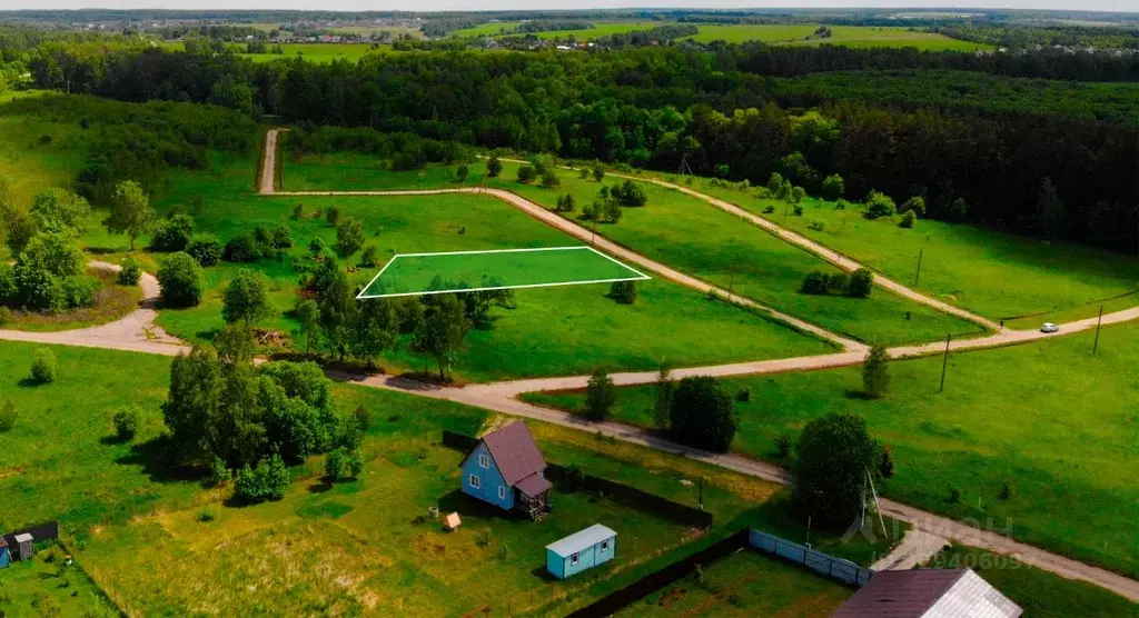 Участок в Тульская область, Заокский район, Демидовское с/пос, д. ... - Фото 2