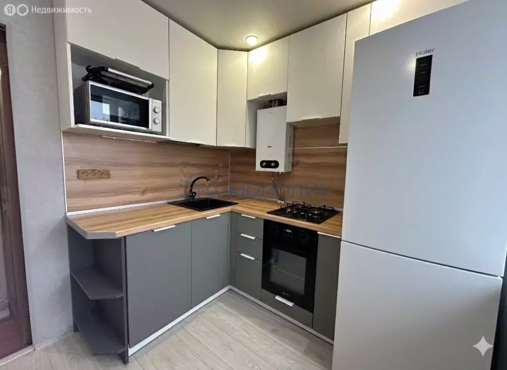 1-комнатная квартира: Нижний Новгород, Завкомовская улица, 6к1 (31.1 ... - Фото 2