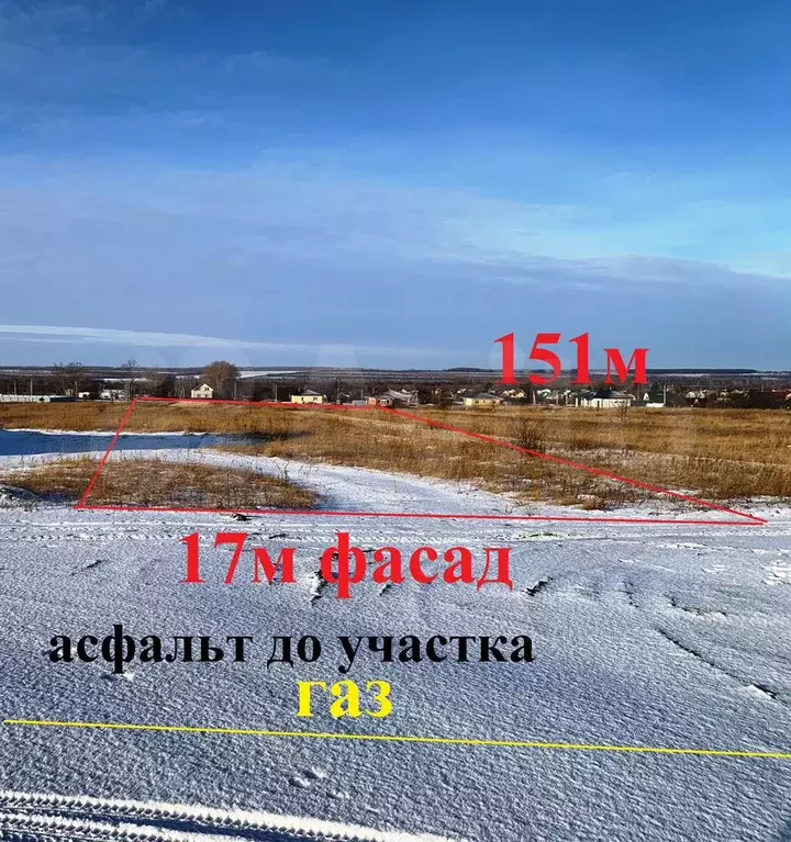 Участок 17,1 сот. (ИЖС) - Фото 0