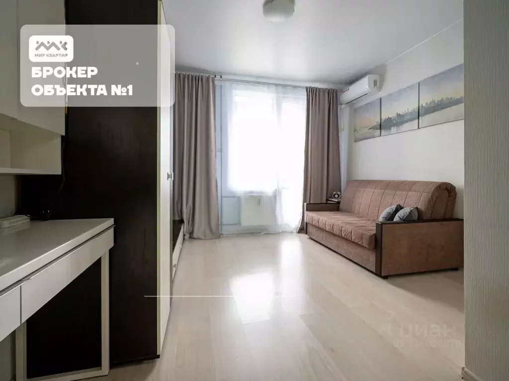 1-к кв. Санкт-Петербург бул. Вилькицкий, 6 (33.9 м) - Фото 1