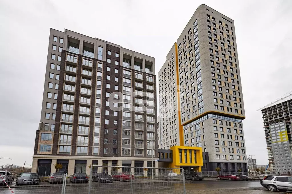 1-к кв. Свердловская область, Екатеринбург ул. Циолковского, 3 (46.9 ... - Фото 0