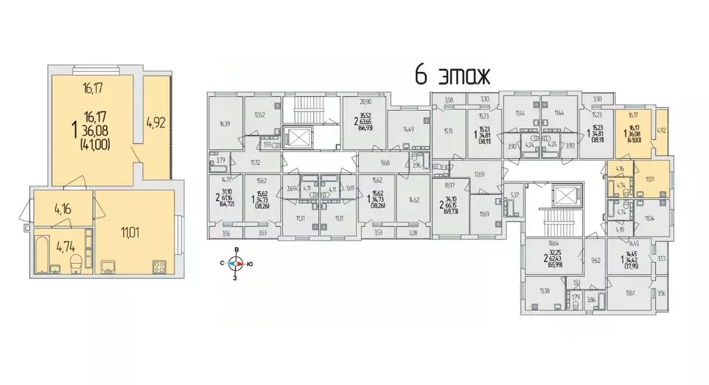 1-к кв. Белгородская область, Белгородский район, Разумное рп ул. ... - Фото 1