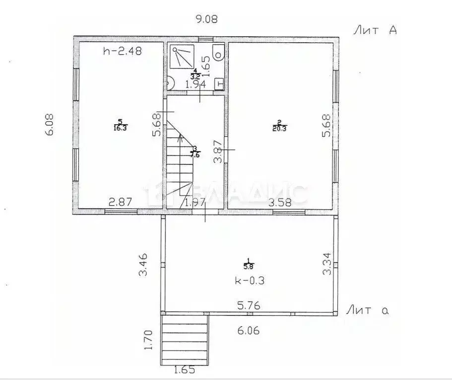 Дом в Московская область, Видное Малютка СНТ, 28 (122 м) - Фото 2