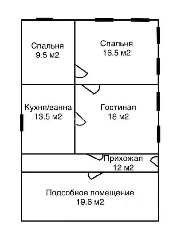 Дом в Курская область, Золотухинский район, Свободинский сельсовет, д. ... - Фото 2