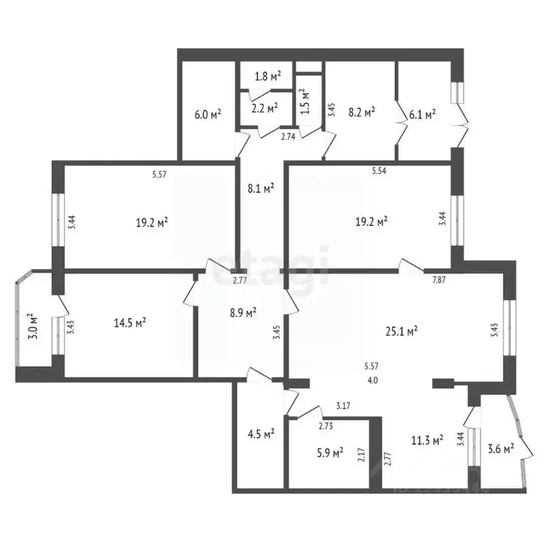 Офис в Тюменская область, Тюмень ул. Николая Семенова, 29 (143 м) - Фото 1