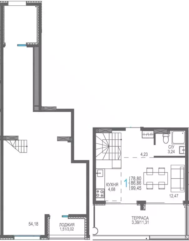 Студия Крым, Сакский район, Лесновское с/пос, с. Прибрежное ул. ... - Фото 1