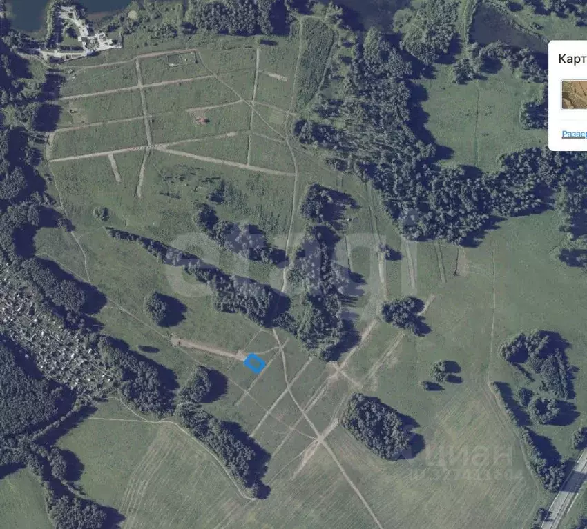 Участок в Новосибирская область, Новосибирский район, Станционный ... - Фото 1