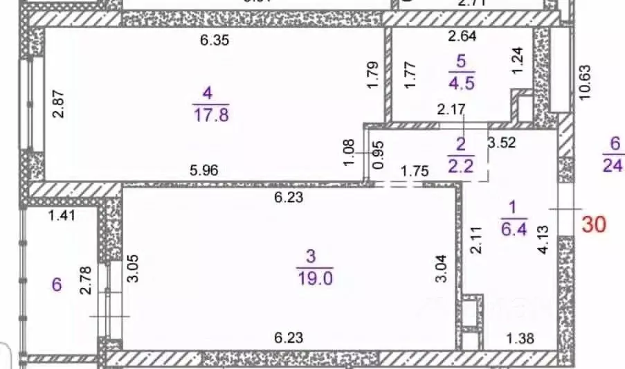 1-к кв. Свердловская область, Екатеринбург ул. 2-я Новосибирская, 12А ... - Фото 1