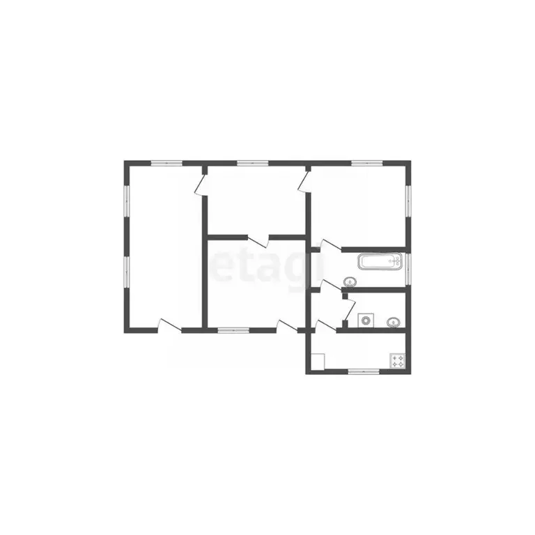 Дом в Смоленская область, Смоленский муниципальный округ, д. Дачная-1, ... - Фото 2