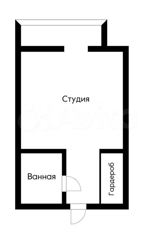 Квартира-студия, 24 м, 8/16 эт. - Фото 0