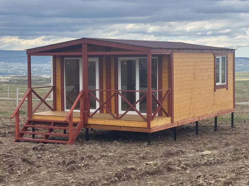 Дом в Крым, Симферопольский район, Трудовское с/пос, с. Дружное ул. ... - Фото 2