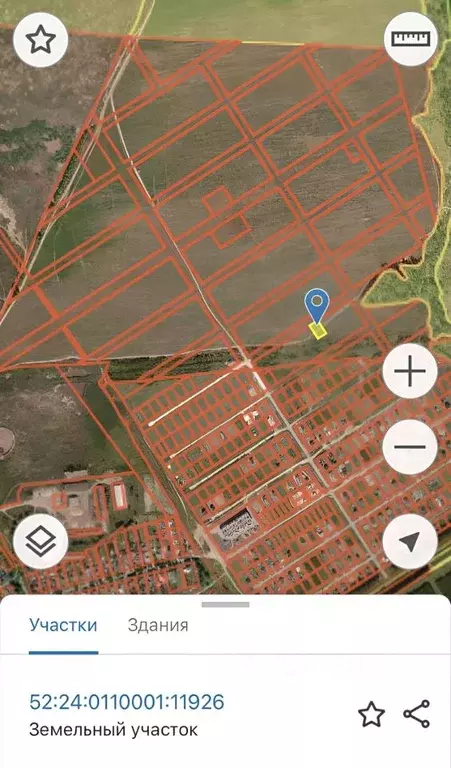 Участок в Нижегородская область, Богородский муниципальный округ, с. ... - Фото 0