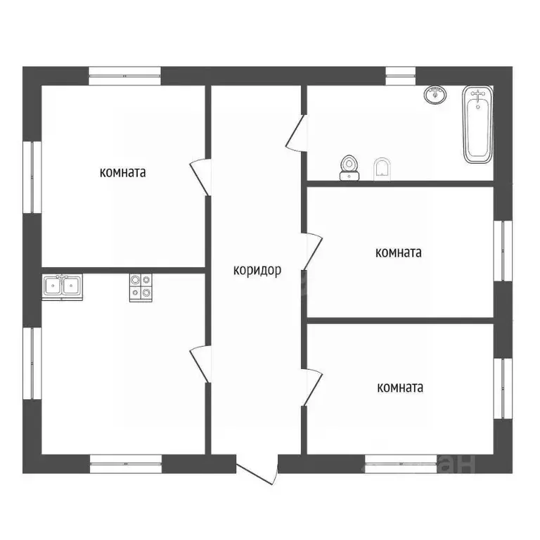 Дом в Ростовская область, Аксайский район, Щепкинское с/пос, пос. ... - Фото 2