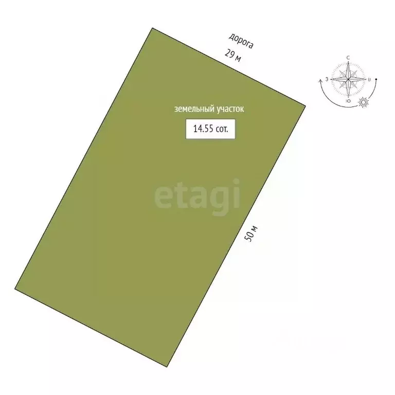 Участок в Тюменская область, Тюменский муниципальный округ, с. Каскара ... - Фото 1