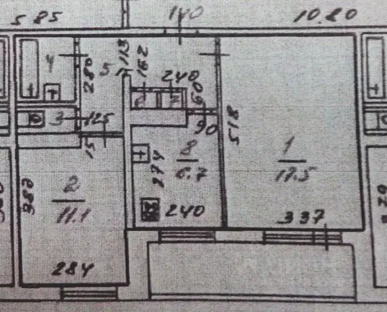 2-к кв. Свердловская область, Екатеринбург ул. Серова, 21 (48.0 м) - Фото 1