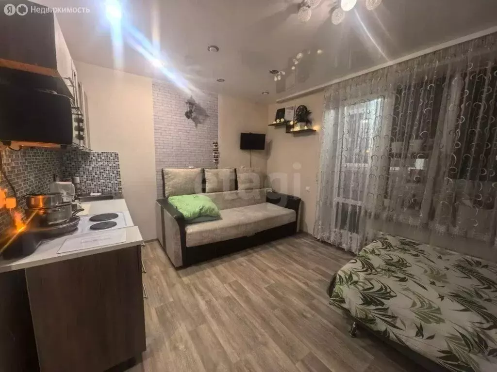 Квартира-студия: Тобольск, 15-й микрорайон, 37 (26 м) - Фото 2
