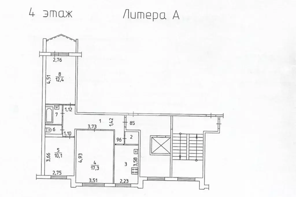 3-к кв. Пермский край, Березники ул. Мира, 80 (64.2 м) - Фото 1