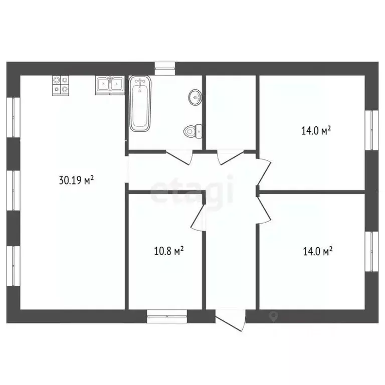 Дом в Московская область, Дмитров Инженерный пер., 7 (102 м) - Фото 2