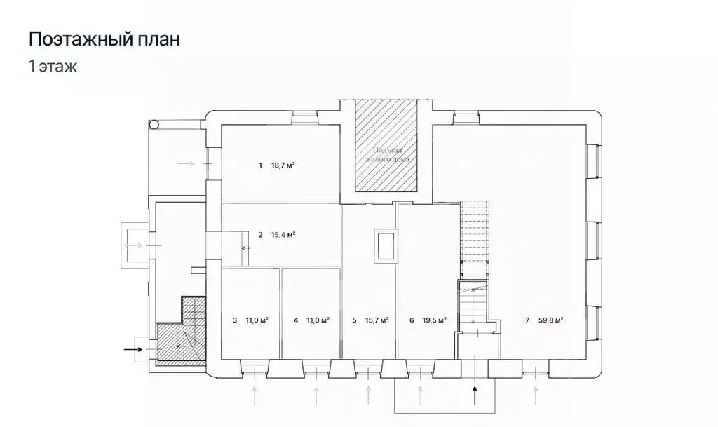 Помещение свободного назначения в Москва Бауманская ул., 33/2С3 (16 м) - Фото 1